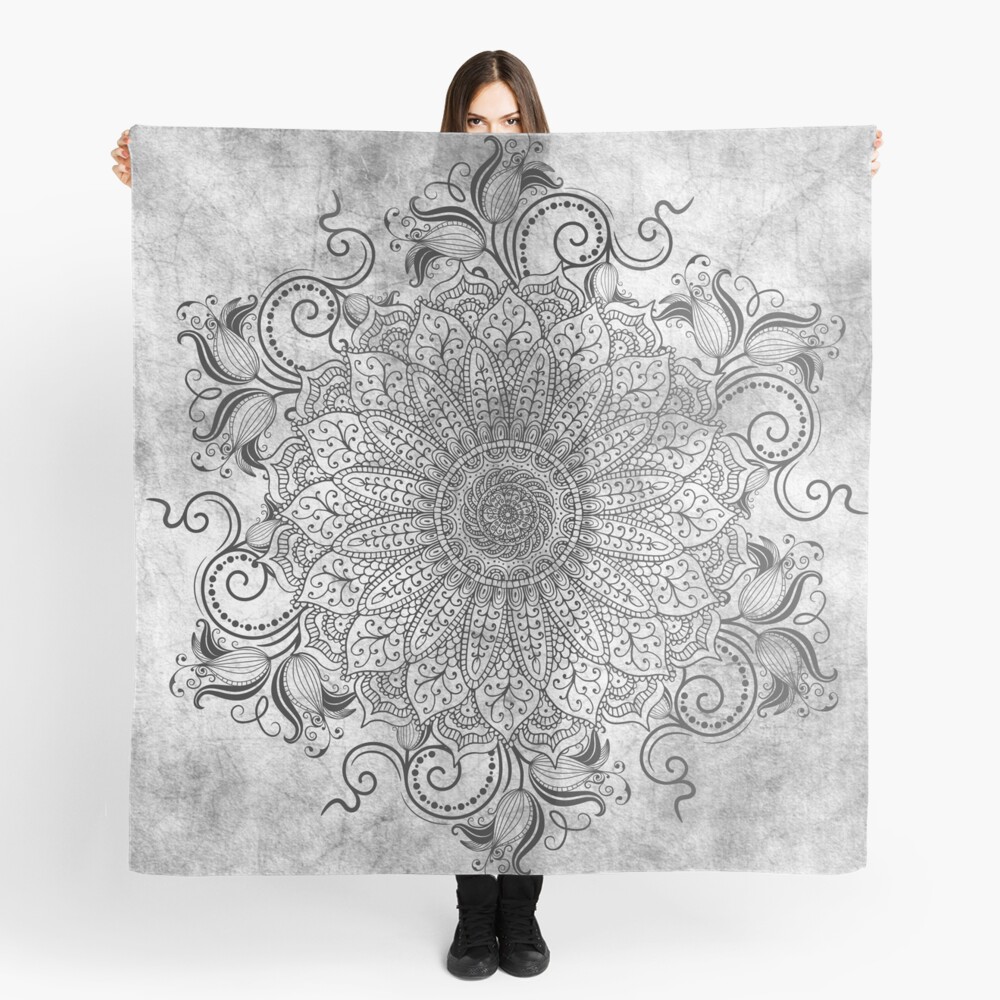 Mandala - Ashes Scarf