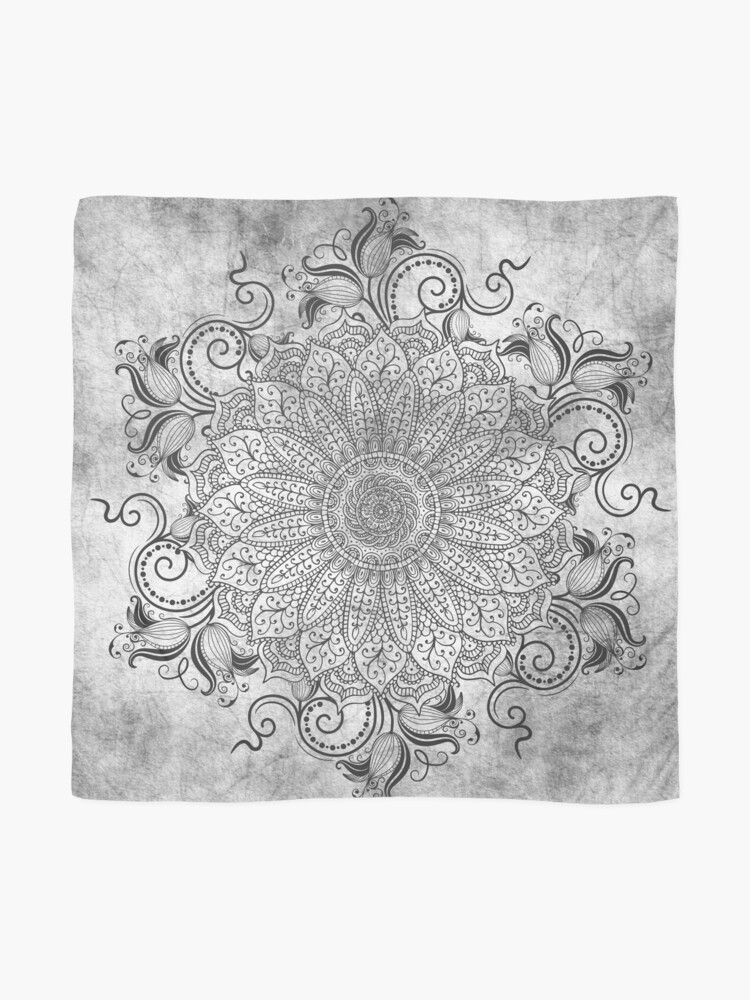 Alternate view of Mandala - Ashes Scarf