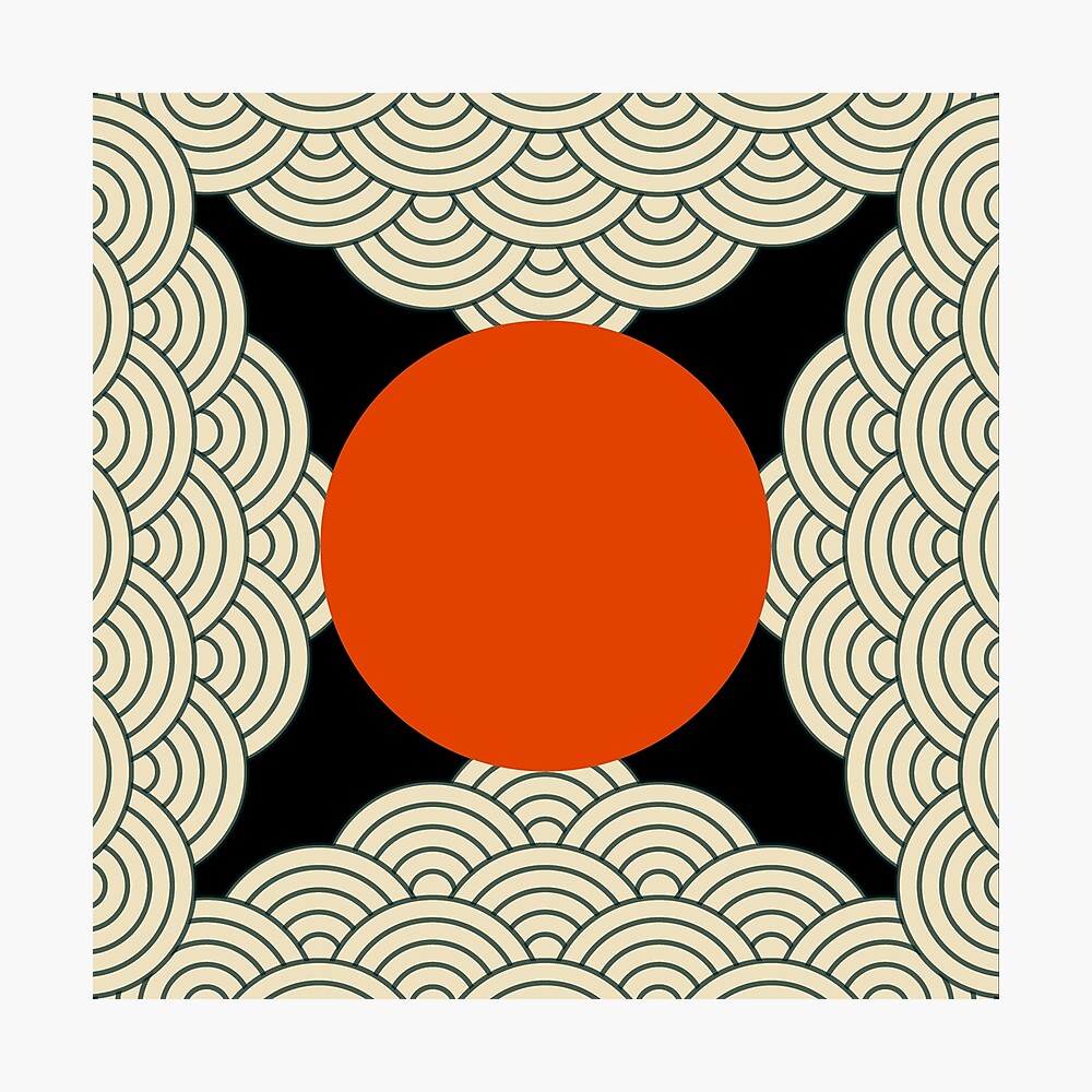 Tokyo JPN Vintage Pattern