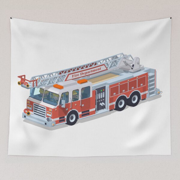 Item preview,  This Kid Love firefighter truck designed and sold by Emil1993.