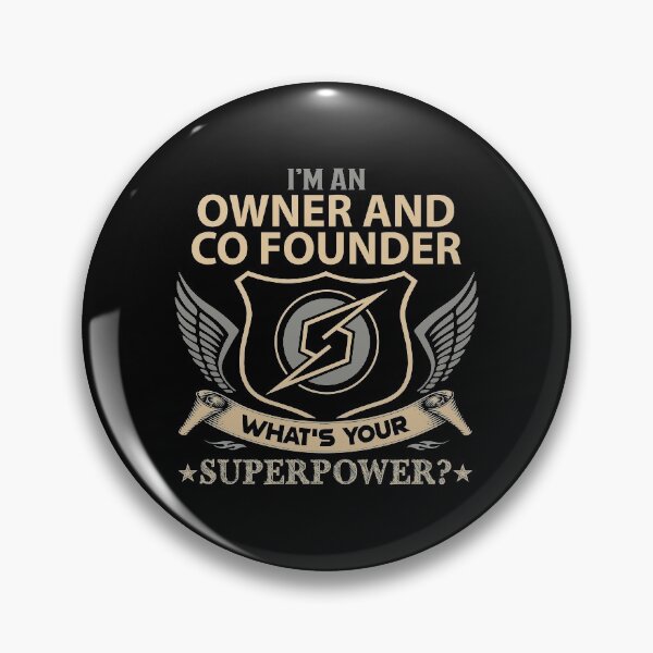Item preview, Owner And Co Founder T Shirt - Superpower Job Gift Item Tee designed and sold by ccombercor.