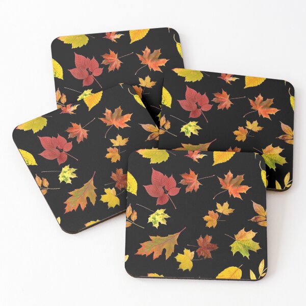 Item preview, Autumn Leaves Detail Pattern designed and sold by MyQueendom.
