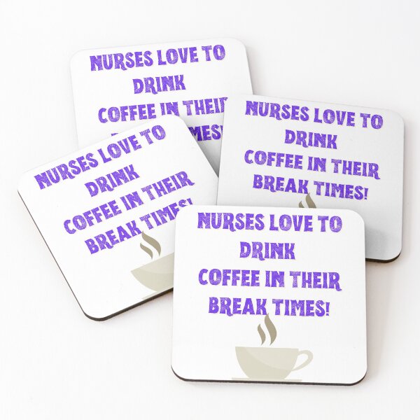Item preview, NURSES LOVE COFFEE designed and sold by SEFIKA7.