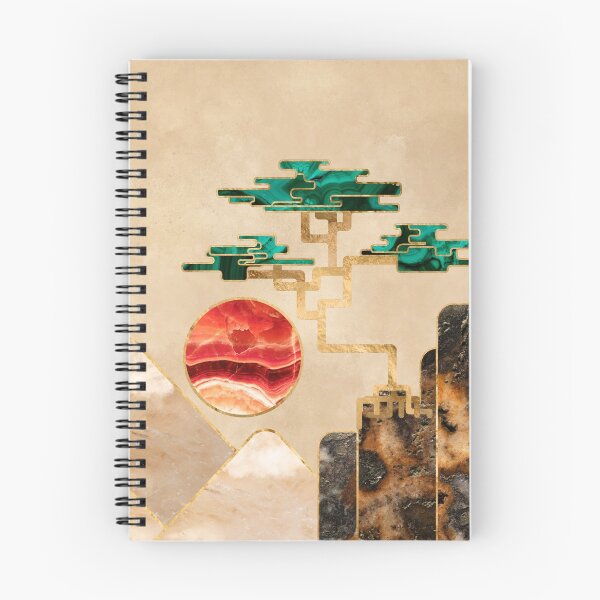 Item preview, Geometric Bonsai Mountain - mixed textures designed and sold by k9printart.