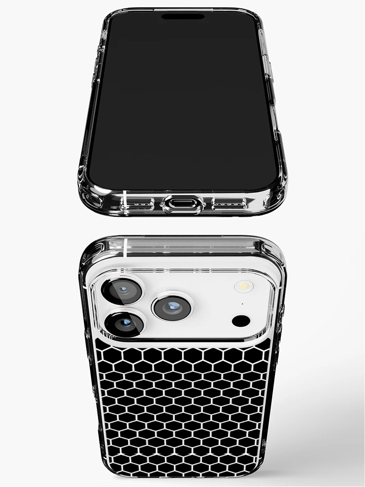 Thumbnail 3 of 5, iPhone Case, Bee seamless pattern designed and sold by Patternsonly.