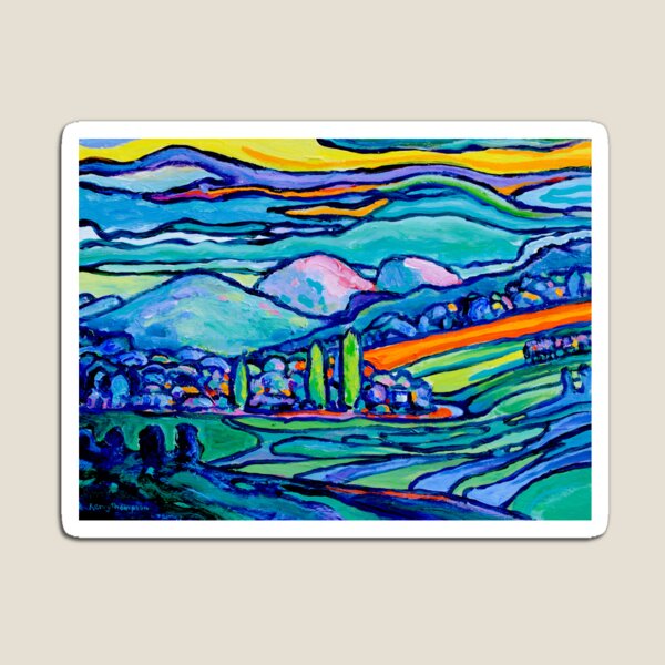 Gardners Bay poplars Magnet