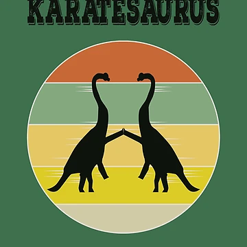 Artwork thumbnail, Karatesaurus by FridPix