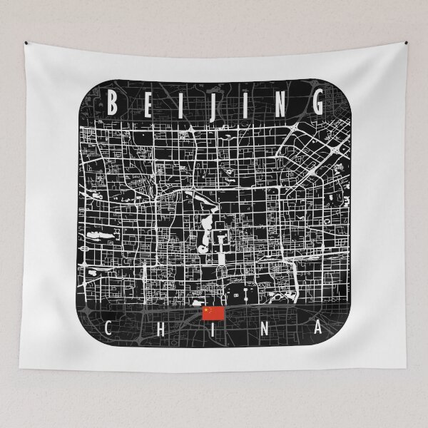 Item preview, Beijing Map China designed and sold by hatimelhag.