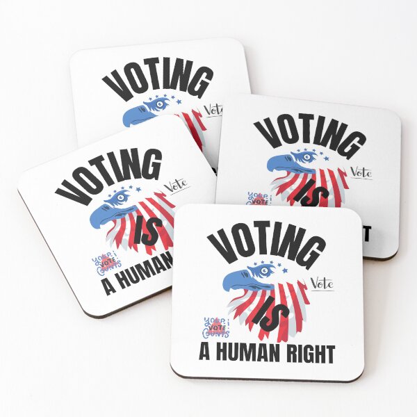 Item preview, Voting is a human right designed and sold by Tulips2.
