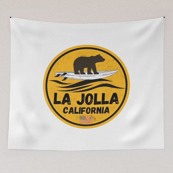 Item preview, La Jolla surf beach California designed and sold by mikoala50.