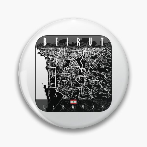 Item preview, Beirut Map Lebanon designed and sold by hatimelhag.