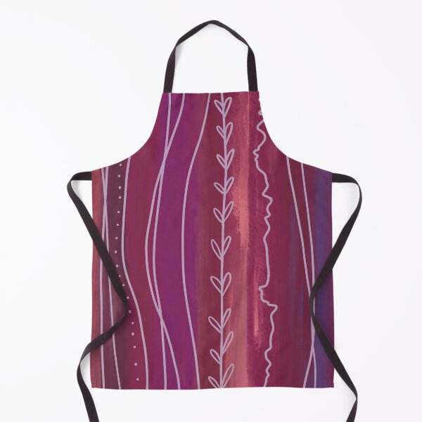 Item preview, Lovely pink and maroon waves designed and sold by Almost Never.