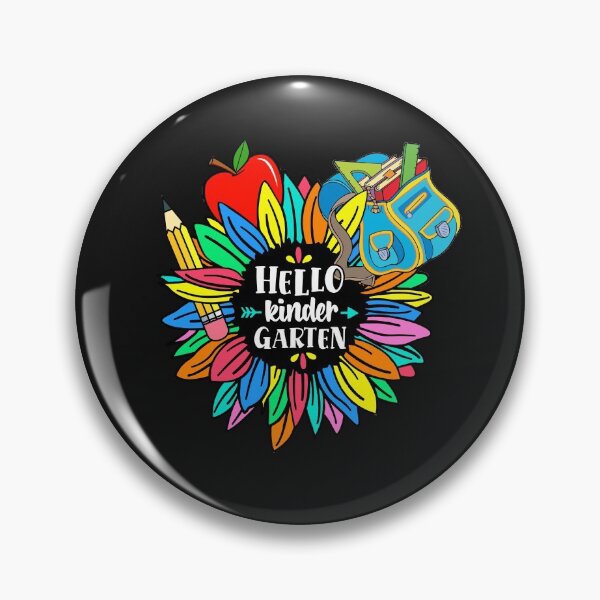Item preview, Hello Kindergarten Flower designed and sold by SpecialGift79.
