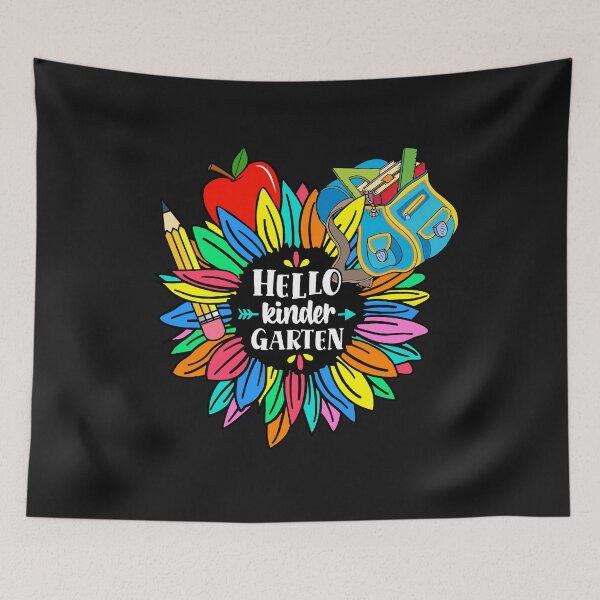 Item preview, Hello Kindergarten Flower designed and sold by SpecialGift79.