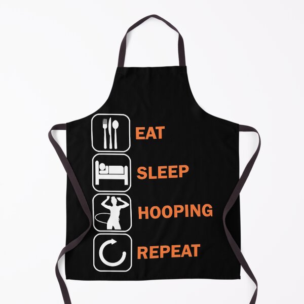 Item preview, Eat Sleep Hulahoop Huladance Hooping Sport designed and sold by DerNerd.