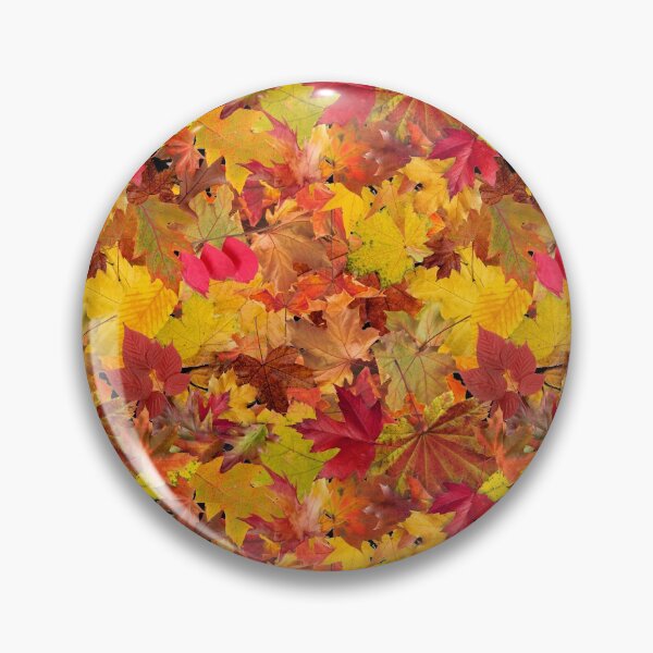Item preview, Autumn Leaves Detail Pattern Forest Floor designed and sold by MyQueendom.