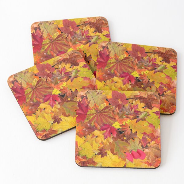 Item preview, Autumn Leaves Detail Pattern Forest Floor designed and sold by MyQueendom.