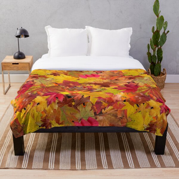 Item preview, Autumn Leaves Detail Pattern Forest Floor designed and sold by MyQueendom.