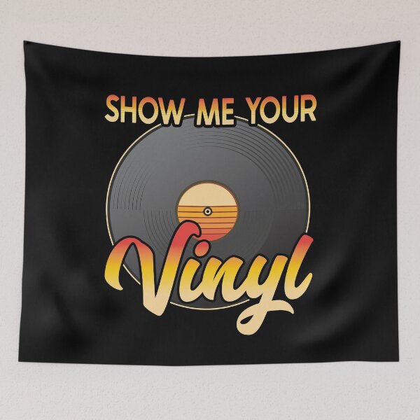 Item preview, Show me your Vinyl Record Collector Music Lover Retro designed and sold by funnytshirtemp.