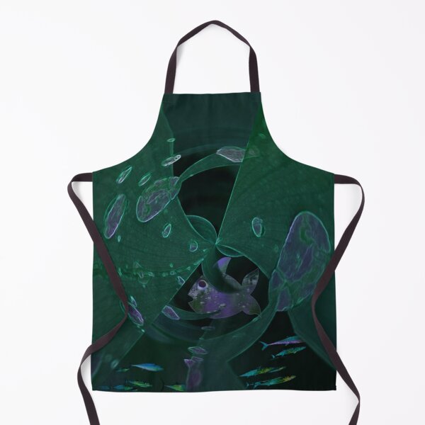 Item preview, It bubbles: fish in the water green - photo edit - Pisces designed and sold by kikidu21.