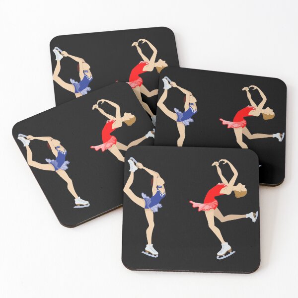 Item preview, Two Figure Skaters In A Pirouette designed and sold by Winter--Flowers.