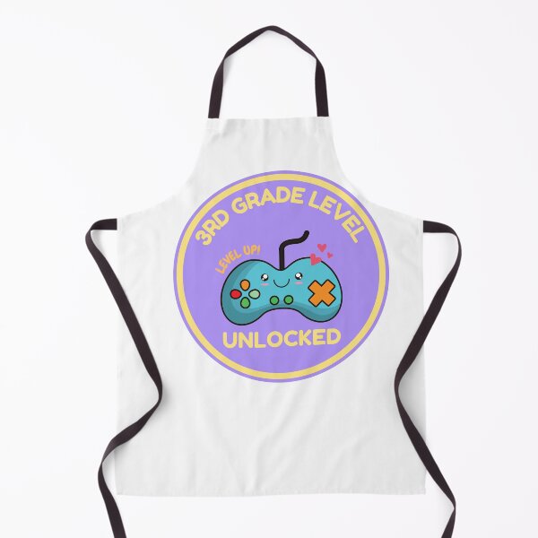 Item preview, Third Grade Level Unlocked Purple - Funny Back to School Gaming designed and sold by Teetee94.