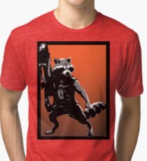 Rocket Racoon Tri-blend T-Shirt