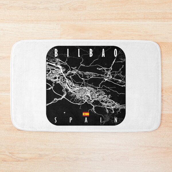 Item preview, Bilbao Map Spain designed and sold by hatimelhag.