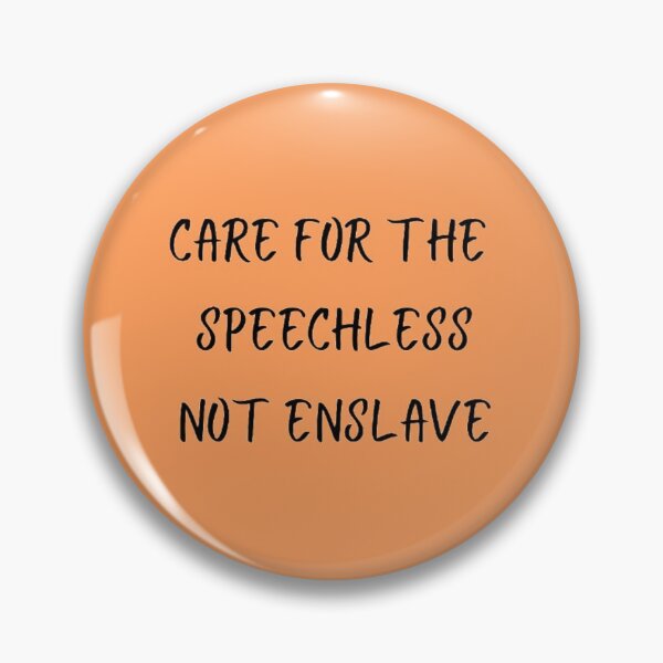 Item preview, Care for the Speechless designed and sold by VeganWizard22.