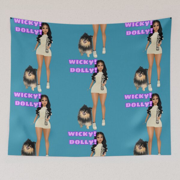 Item preview, Wicky dolly with a dog  designed and sold by Zachlogic.