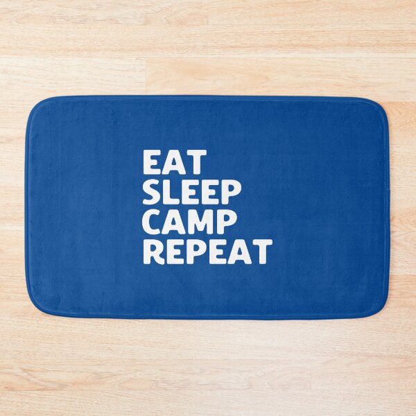 Item preview, Eat Sleep Camp Repeat #1 designed and sold by SalahBlt.