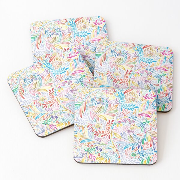 Item preview, Floral Pattern Wallpaper Abstract designed and sold by banothsonu.