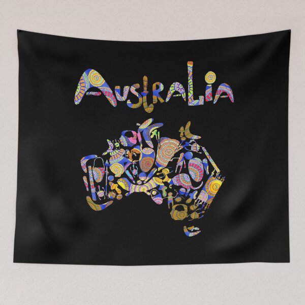 Item preview,  Australia Aboriginal Art  designed and sold by PlusPlayStore.