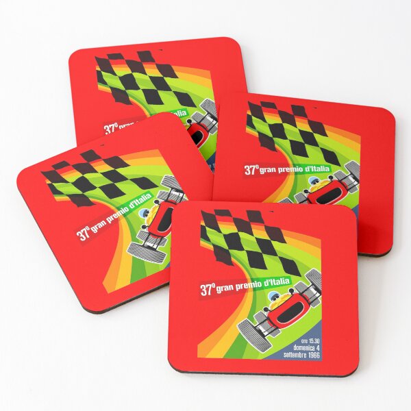 Item preview, "ITALY GRAND PRIX" Vintage Auto Racing Advertising Print designed and sold by posterbobs.