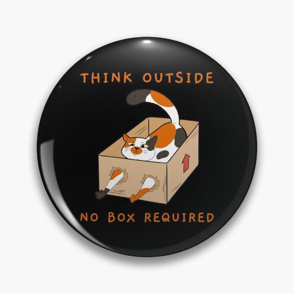 Item preview, Think Outside No Box Required designed and sold by Destine99.