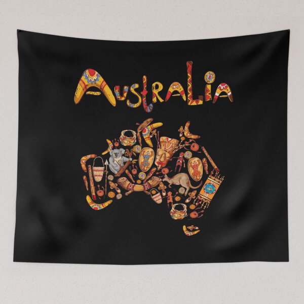 Item preview, Australia Aboriginal Art  designed and sold by PlusPlayStore.