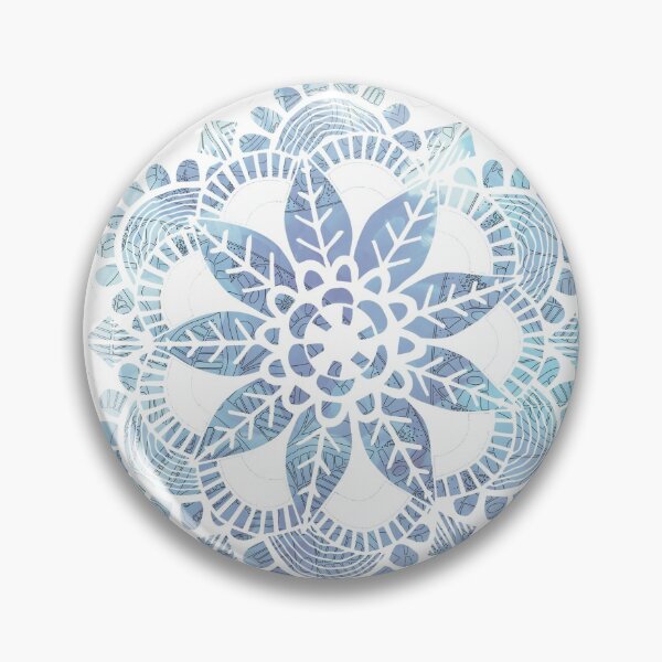Item preview, Blue and White Mandala designed and sold by SassieDesign.
