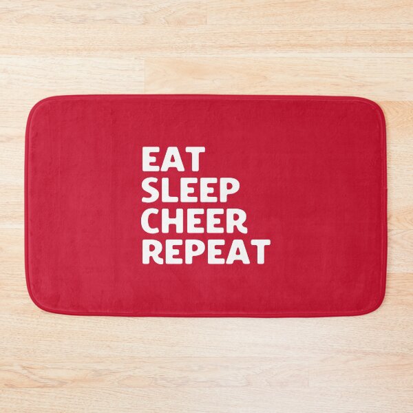 Item preview, Eat Sleep Cheer Repeat #2 designed and sold by SalahBlt.