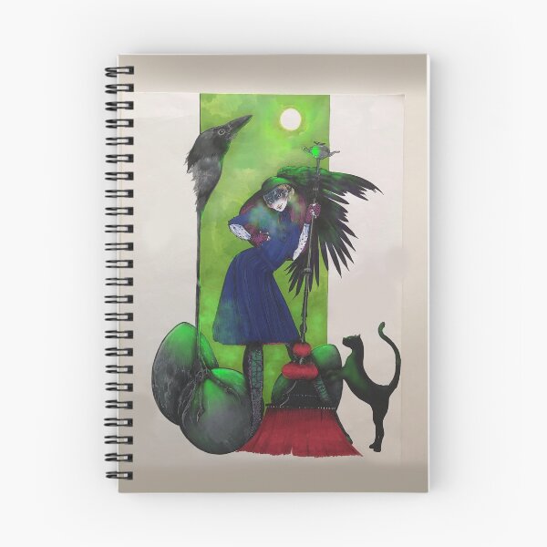 Item preview, Crow & Cat designed and sold by SidhePaper.