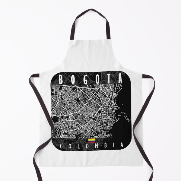 Item preview, Bogota Map Colombia designed and sold by hatimelhag.