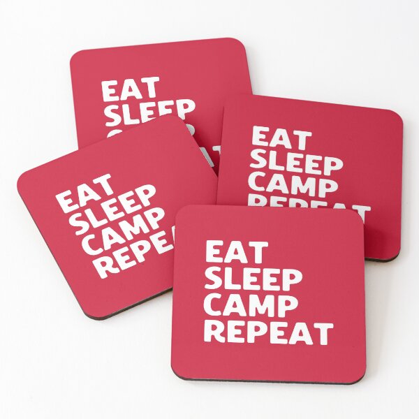 Item preview, Eat Sleep Camp Repeat #2 designed and sold by SalahBlt.