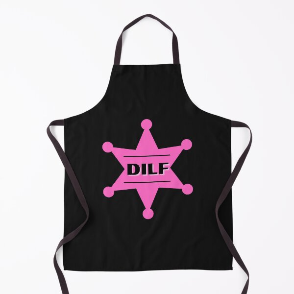 Item preview, DILF Pink badge - Hot Dad Badge designed and sold by CaitU.