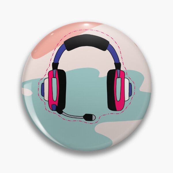 Item preview, Amante de los auriculares con color rosa designed and sold by R4CProject.