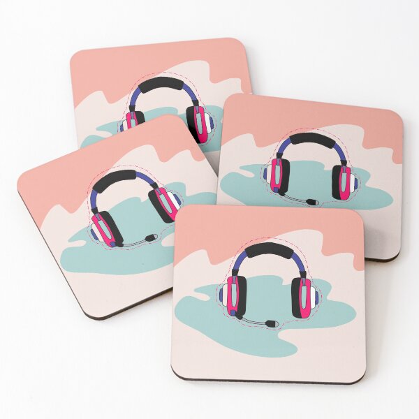 Item preview, Headset Lover  with Pink Color designed and sold by R4CProject.