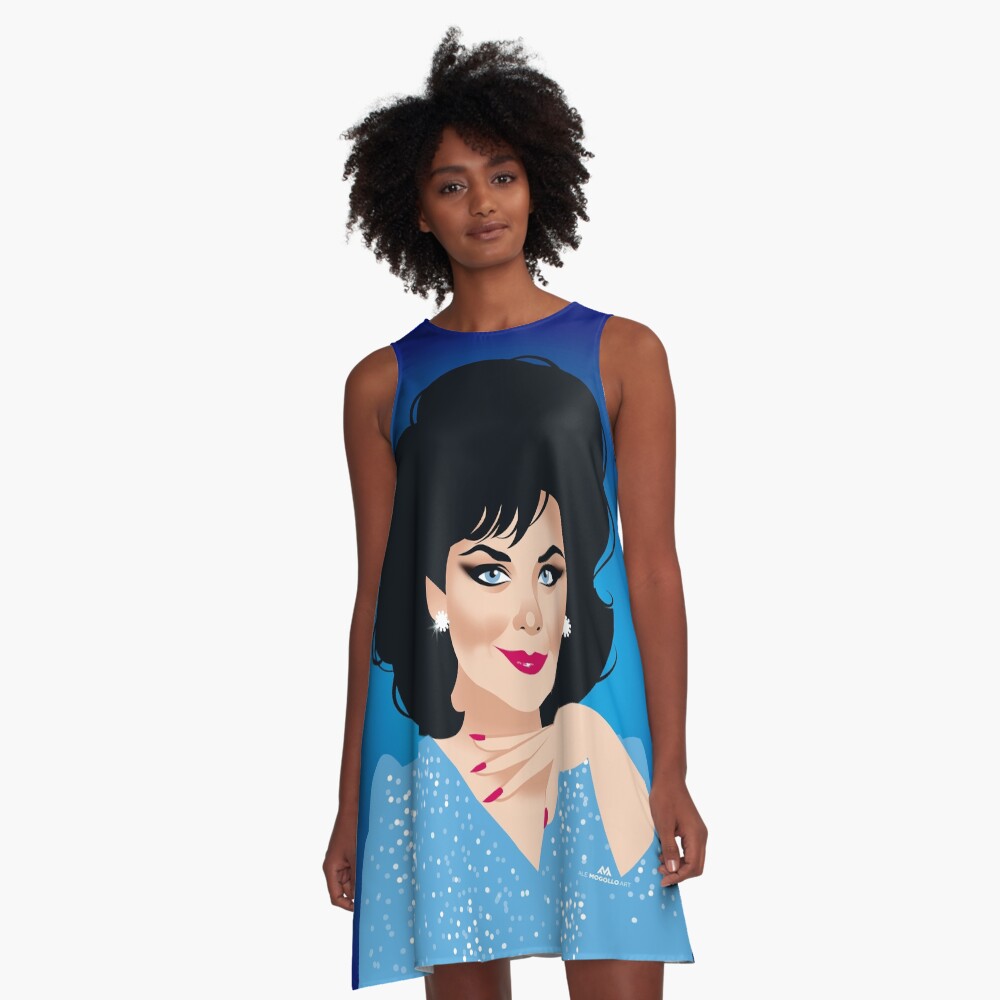 Item preview, A-Line Dress designed and sold by AleMogolloArt.