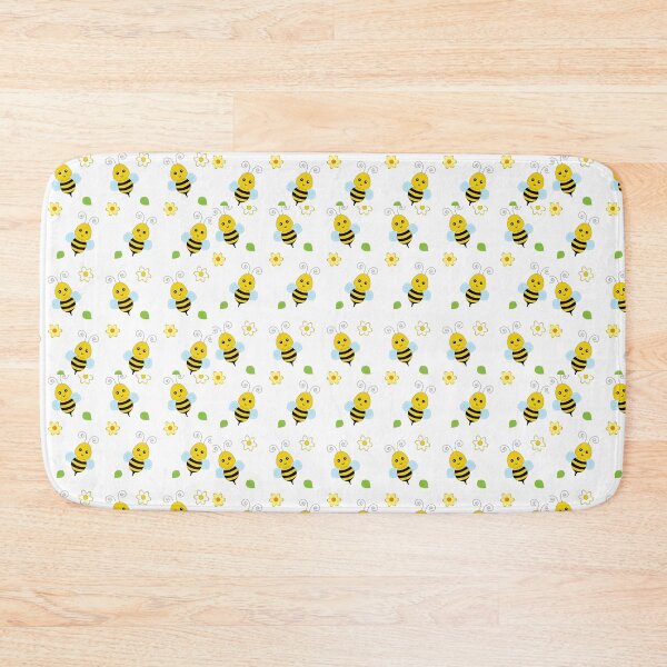 Item preview, cute bees designed and sold by Patternsonly.