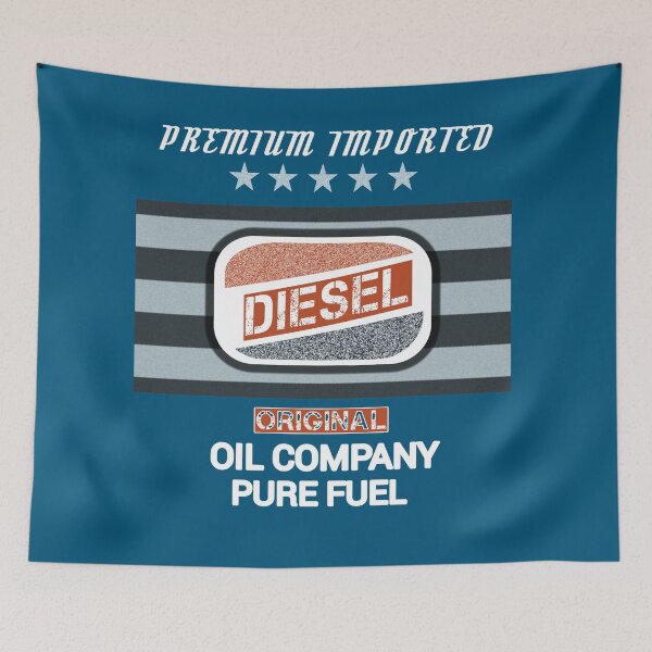 Item preview, Super vintage engine diesel oil badge designed and sold by vibeno1.