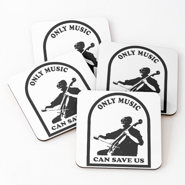 Item preview, Only Music Can Save Us designed and sold by toolongdidntdraw.