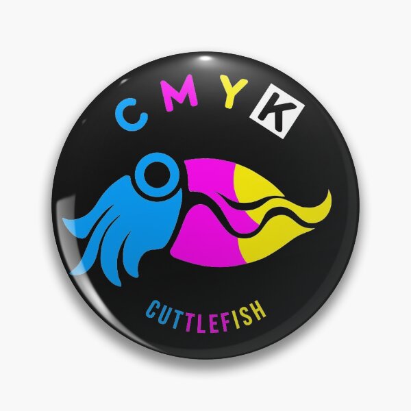 Item preview, CMYK Cuttlefish, stylized, art for sea & ocean life lovers designed and sold by martodesign.