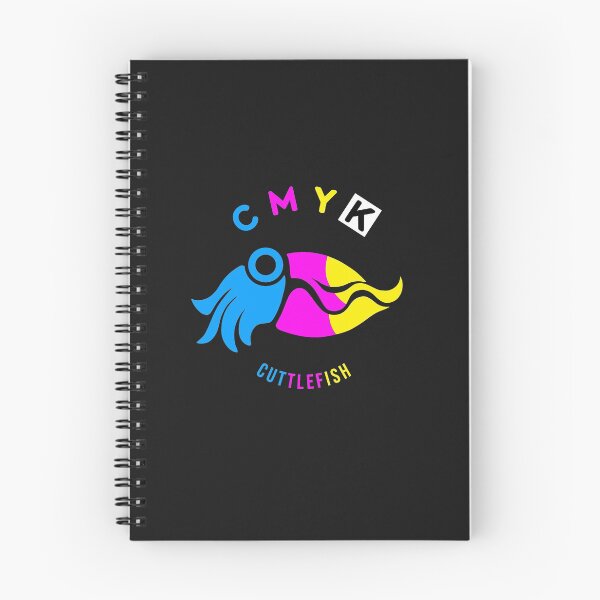 Item preview, CMYK Cuttlefish, stylized, art for sea & ocean life lovers designed and sold by martodesign.